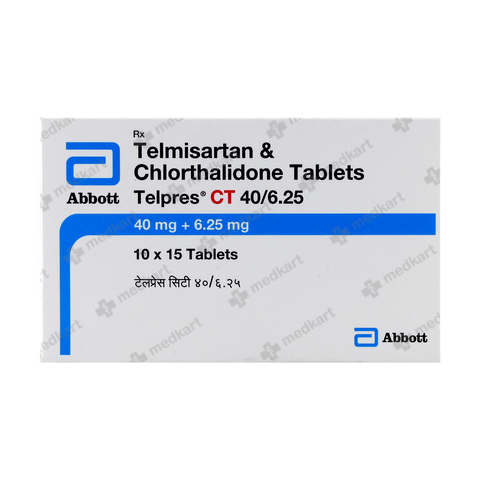 TELPRESS CT 40/6.25MG TABLET 15'S