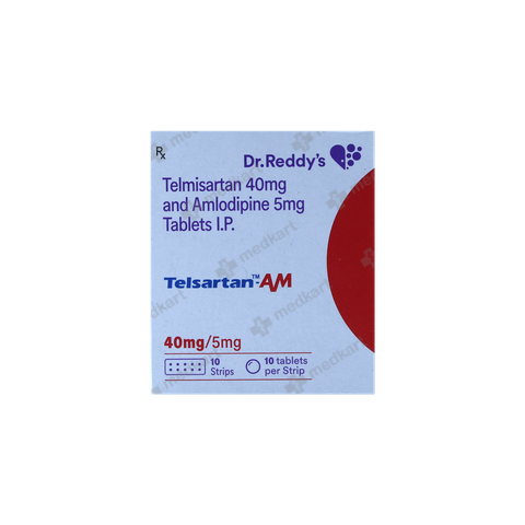 TELSARTAN AM 40MG TABLET 10'S