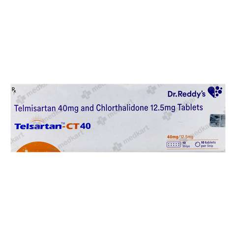 TELSARTAN CT 40MG TABLET 10'S
