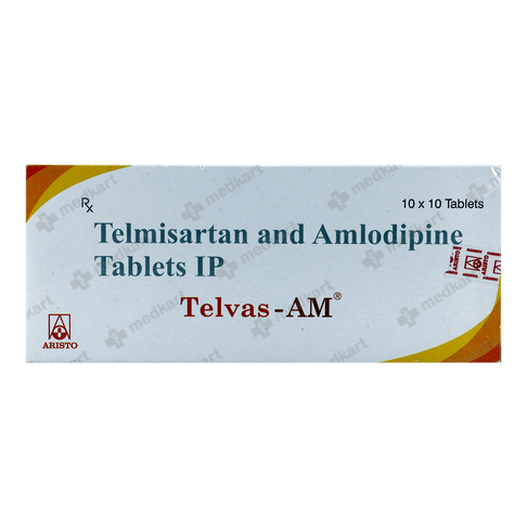 TELVAS AM 40MG TABLET 10'S