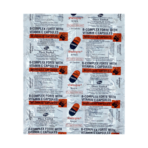 BECOSULES CAPSULE 20'S