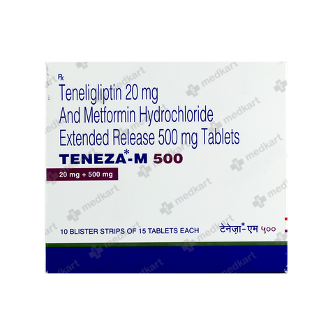 TENEZA M 500MG TABLET 15'S