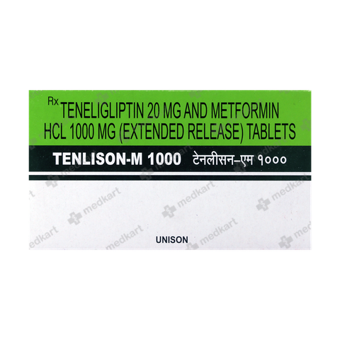 TENLISON M 1000MG TABLET 10'S