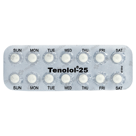 TENOLOL 25MG TABLET 14'S