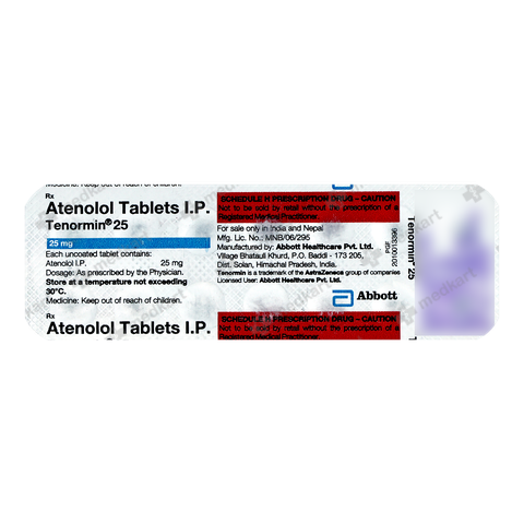 tenormin-25mg-tablet-14s