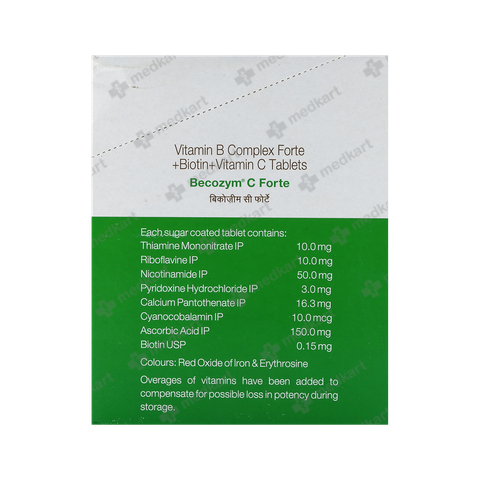 BECOZYME C FORTE TABLET 15'S