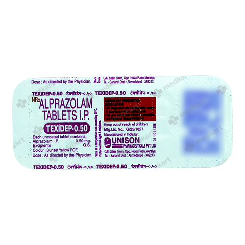 TEXIDEP 0.5MG TABLET 10'S