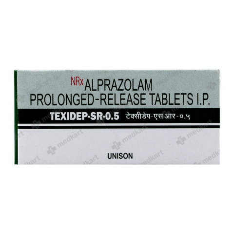 TEXIDEP SR 0.5MG TABLET 10'S