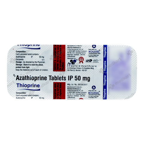 THIOPRINE TABLET 10'S