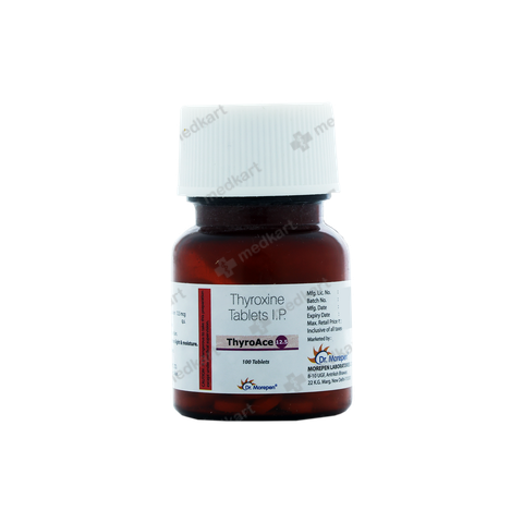 THYRO ACE 12.5MCG TABLET 100'S