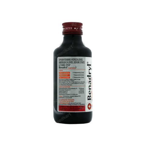 BENADRYL COUGH SYRUP 150 ML