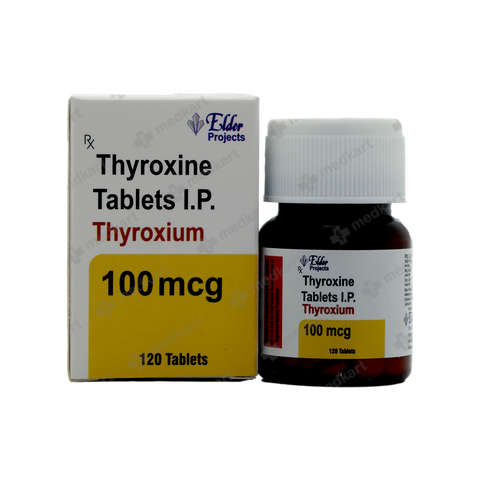 THYROXIUM 100MCG TABLET 120'S