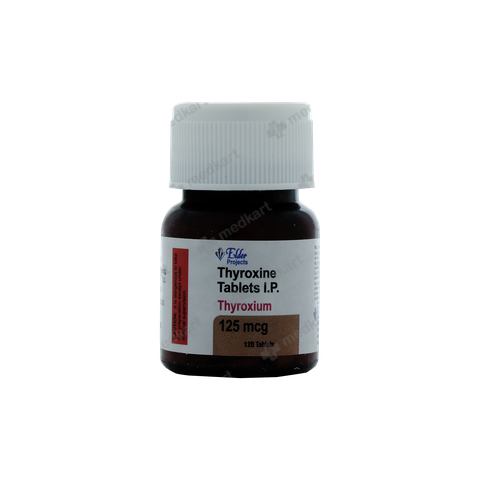 THYROXIUM 125MCG TABLET 120'S