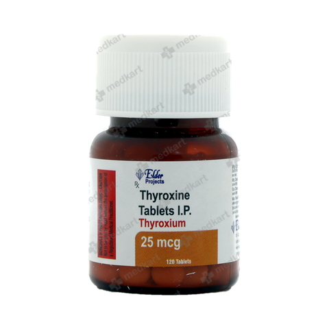 THYROXIUM 25MCG TABLET 100'S