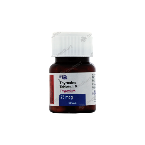 THYROXIUM 75MCG TABLET 120'S