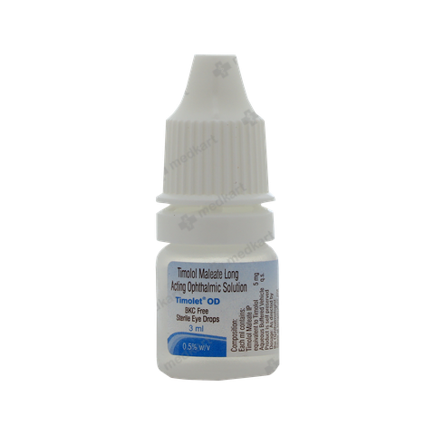 TIMOLET OD EYE DROPS 3 ML