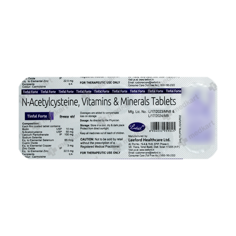 TINFAL FORTE TABLET 10'S