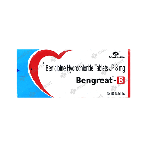 BENGREAT 8MG TABLET 10'S