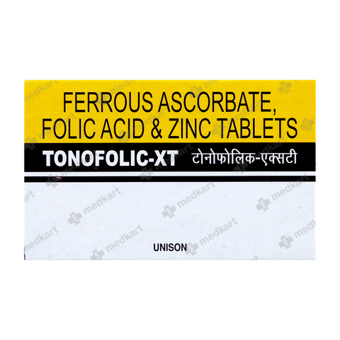 TONOFOLIC XT TABLET 10'S