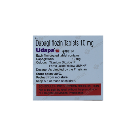 UDAPA 10MG TABLET 10'S