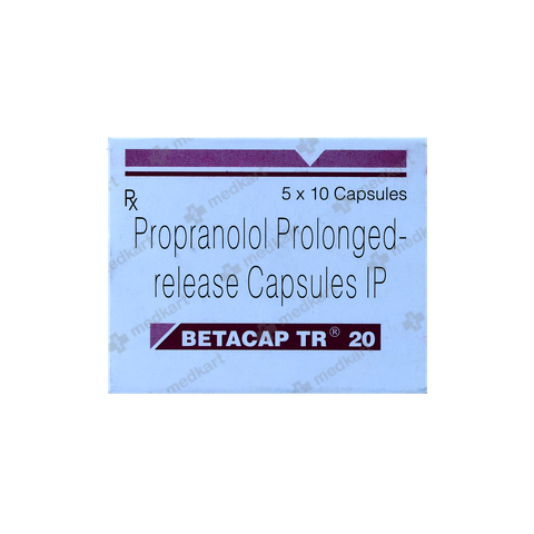 BETACAP TR 20MG CAPSULE 10'S