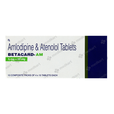 BETACARD AM TABLET 15'S price, 