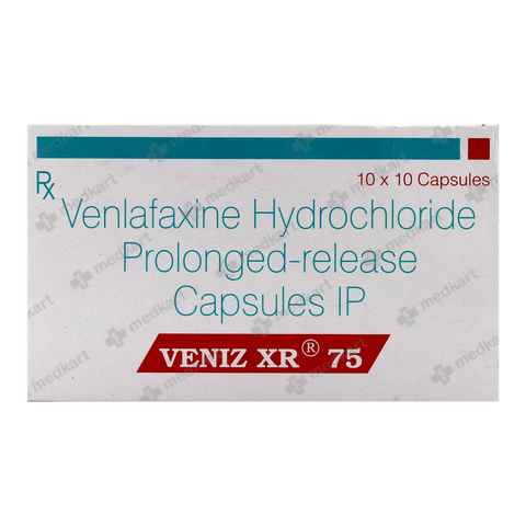 VENIZ XR 75MG CAPSULE 10'S