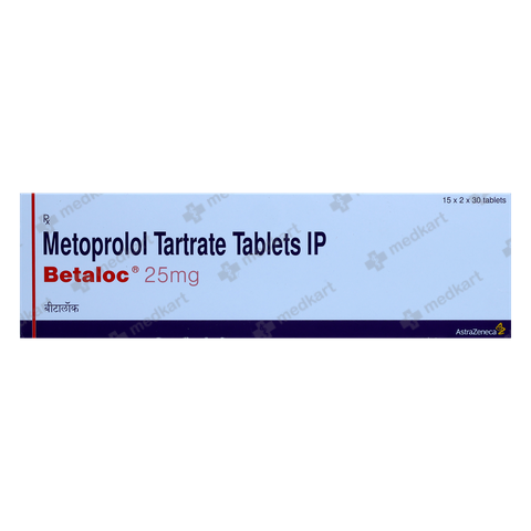 BETALOC 25MG TABLET
