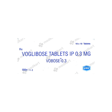 VOBOSE 0.3MG TABLET 10'S