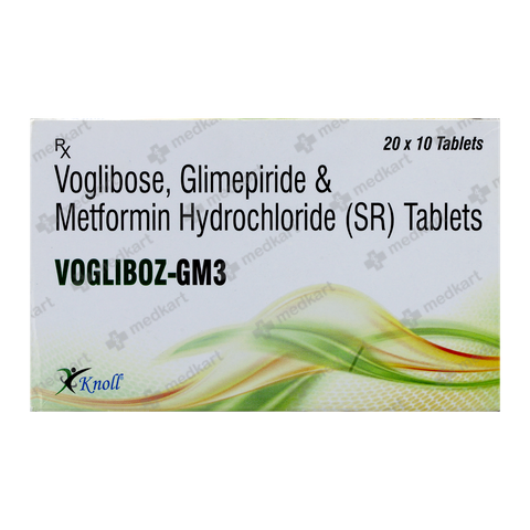 VOGLIBOZ GM3 TABLET 10'S