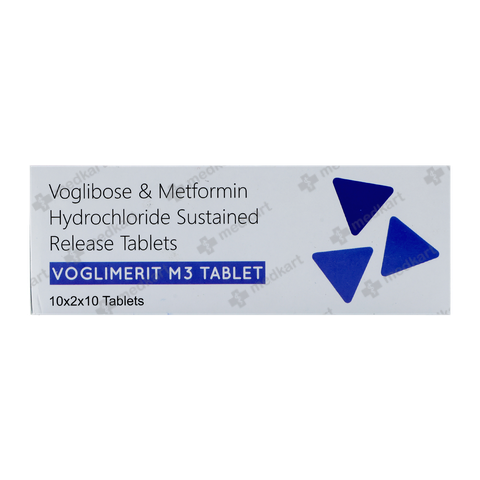 Voglimerit M3 Tablet 10’s – Diabetes Management Medication
