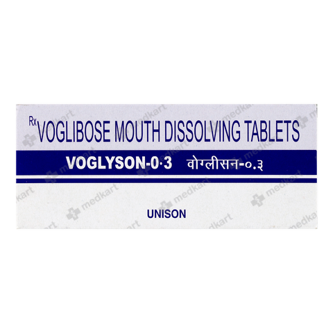 VOGLYSON 0.3MG TABLET 10'S