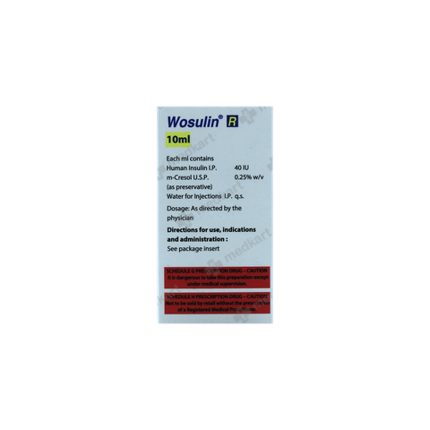 buy WOSULIN R online  