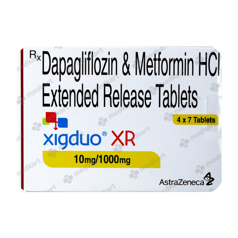 XIGDUO XR 10/1000MG TABLET 7'S