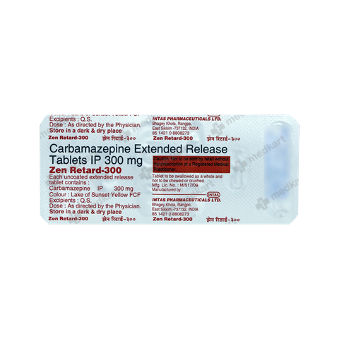 ZEN RETARD 300MG TABLET 10'S