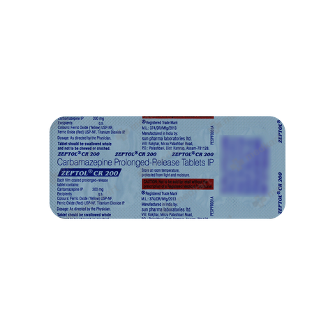 ZEPTOL CR 200MG TABLET 10'S