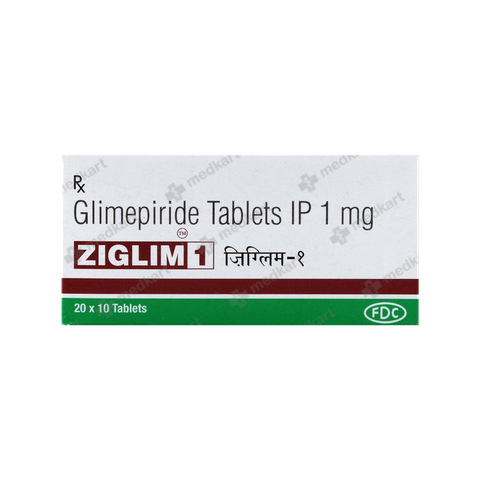 ZIGLIM 1MG TABLET 10'S