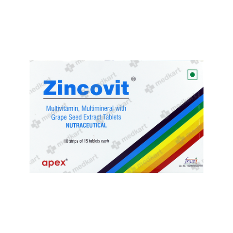 ZINCOVIT TAB 1X15