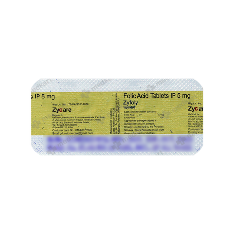 ZYFOLY TABLET 10'S