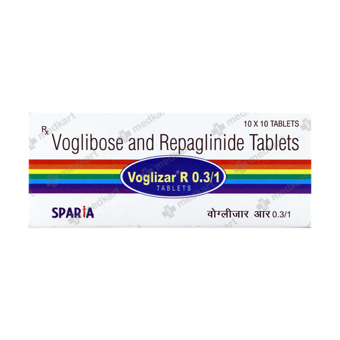 VOGLIZAR R 0.3/1 TABLET 10'S