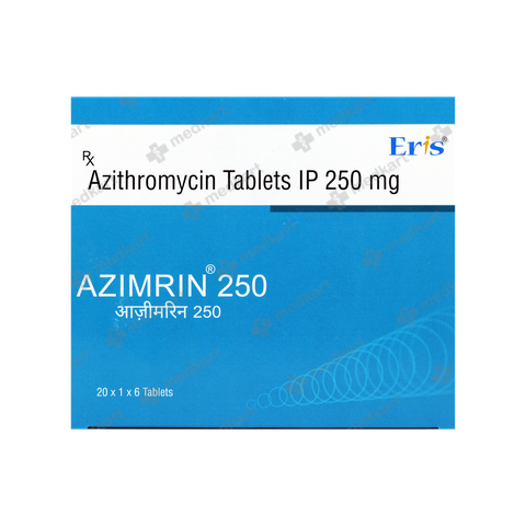 AZIMRIN 250MG TABLET 6'S