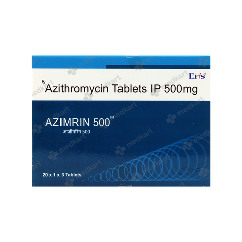 AZIMRIN 500MG TABLET 3'S