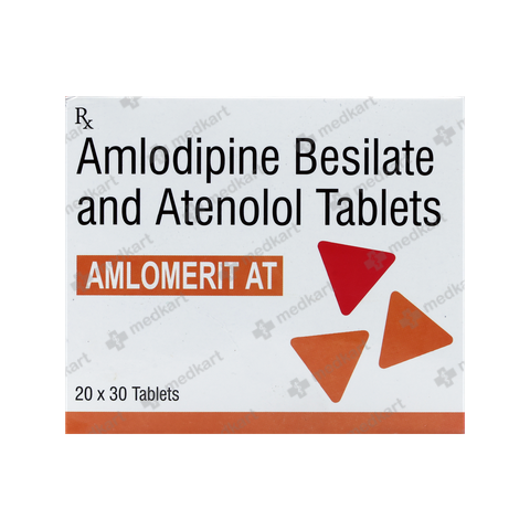 Amlomerit AT Tablet 30s – Blood Pressure Control Medicine