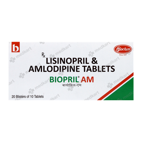 BIOPRIL AM TABLET 10'S