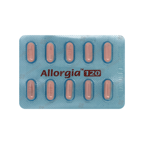 ALLERMINATE (ALLORGIA) 120MG TABLET 10'S