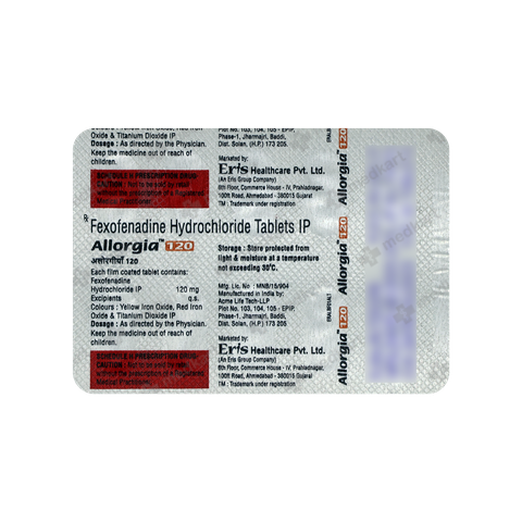 ALLERMINATE 120 Price
