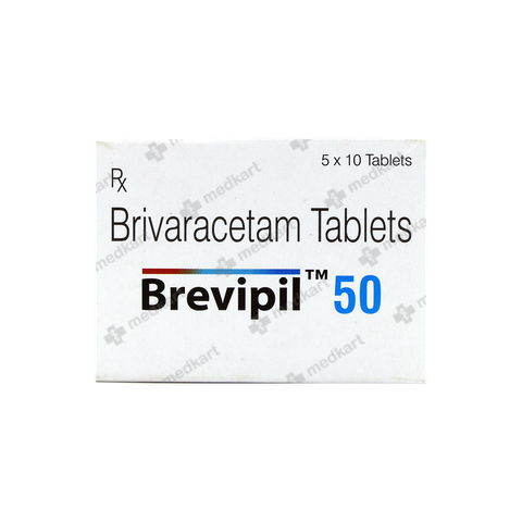 BREVIPIL 50MG TABLET 10'S