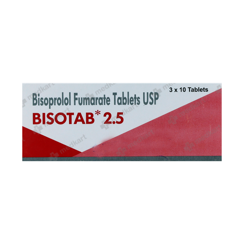 BISOTAB 2.5MG TABLET 10'S
