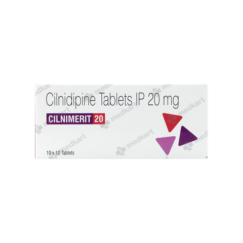 CILNIMERIT 20MG TABLET 10'S