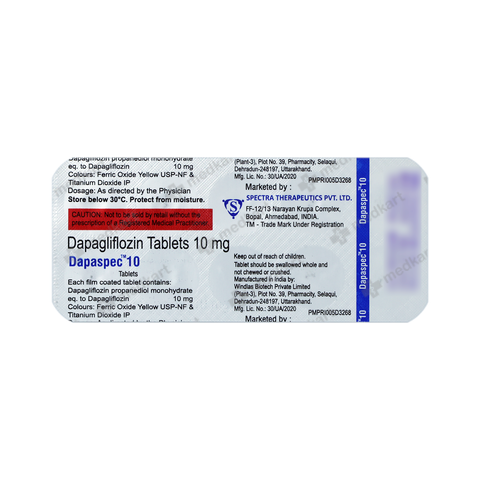 DAPASPEC 10MG TABLET 10'S